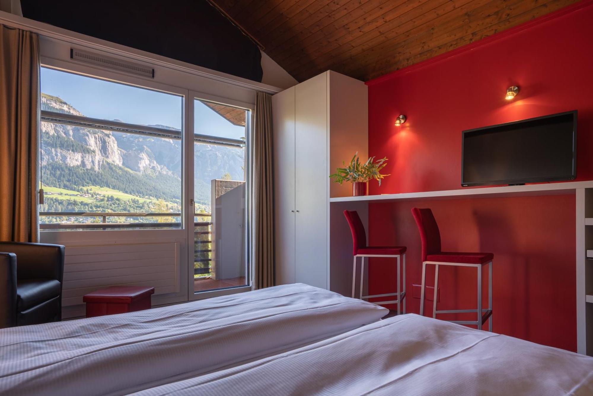 Hotel Des Alpes Flims Exterior foto